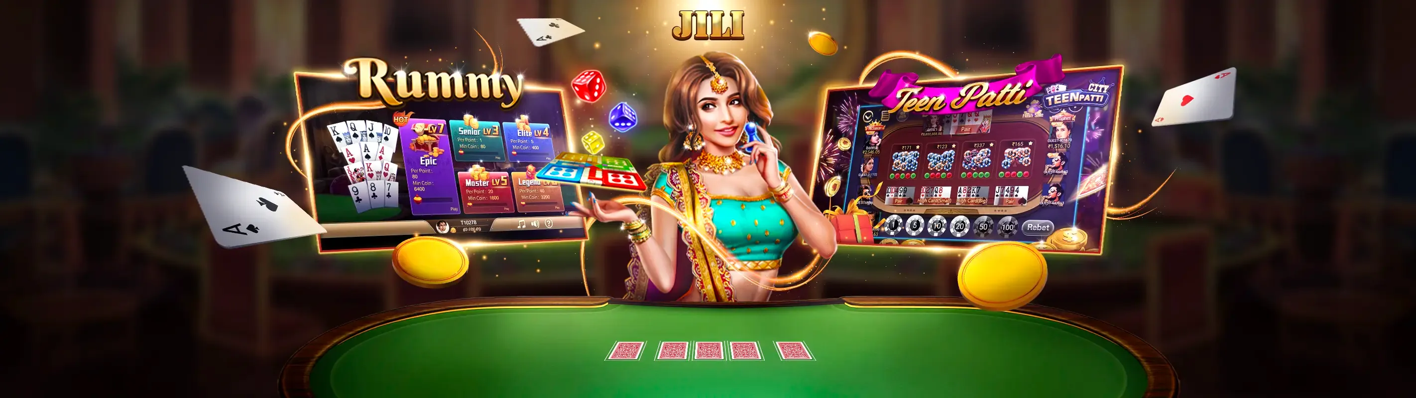 Hình ảnh quảng cáo Live 8 với các trò chơi cá cược trực tuyến